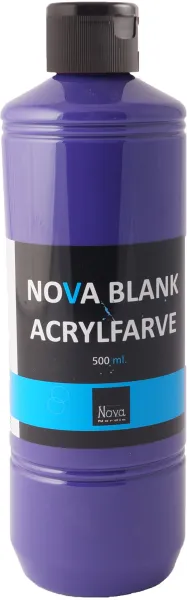 Nova Acrylfarbe Glanz 500 ml. Violett