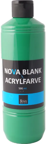 Nova Acrylfarbe Glanz 500 ml. Grün