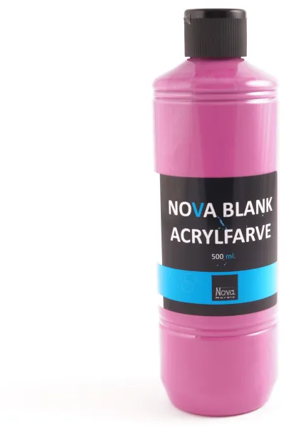 Nova Acrylfarbe Glanz 500 ml. Rosa