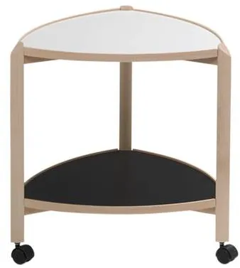 Thomsen Furniture Visit Rolltisch - Buche/Melamin - Buche natur - 55x50x50 cm