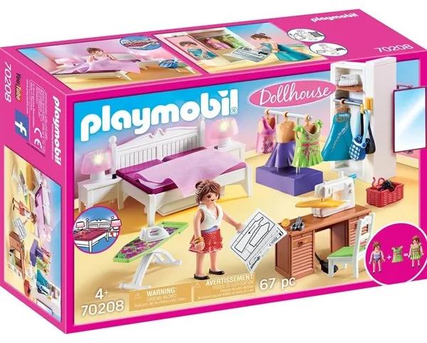 Playmobil Dollhouse - Schlafzimmer mit Nähecke