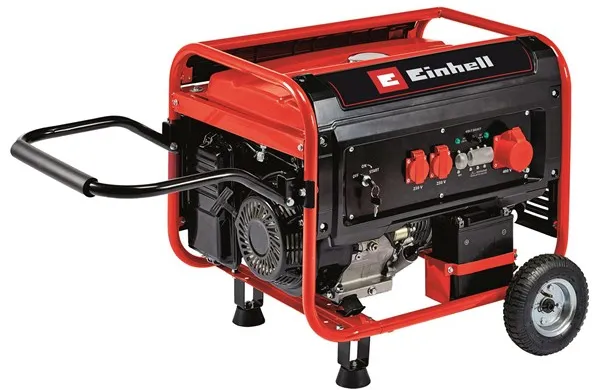 Einhell TC-PG 65/E5 Benzingenerator mit 2x230 Volt und 1x400 Volt