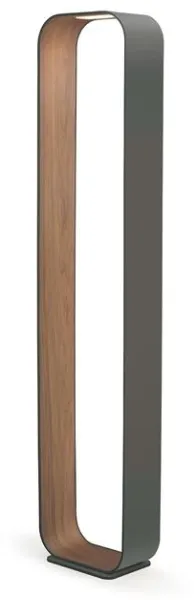 Pablo Contour Stehlampe Graphite/Walnuss