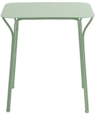 Kartell Hiray Outdoor-Tisch Quadrat H72 Grün