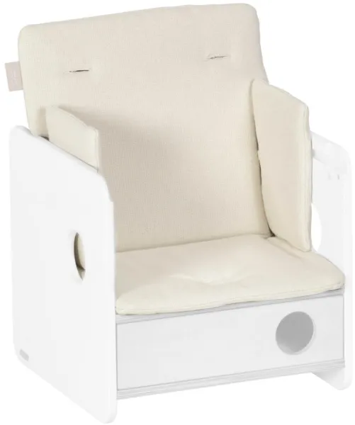 Nuun, Stuhlkissen, beige, H1x65x58 cm