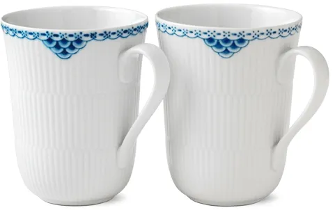 Royal Copenhagen Prinzessin Becher - 33 cl - 2 Stk.