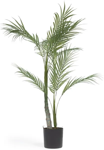 Palmera, Kunstpflanze, schwarz, H70x70x60 cm