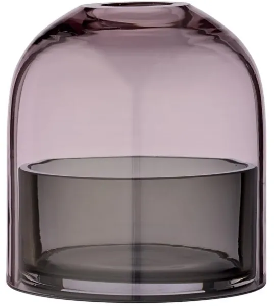 AYTM TOTA Teelichthalter Laterne Rosa/Schwarz