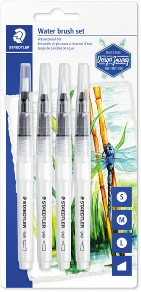 Staedtler Pinsel, 4 Stk Ass. Bk