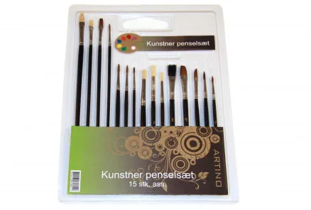 Artino Pinselset Ass. Größen - 15 Stk.