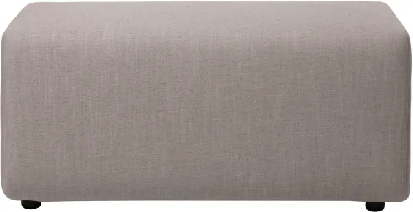 BROSTE COPENHAGEN Lagoon modulare Sofa-Pouf - Latte Stoff