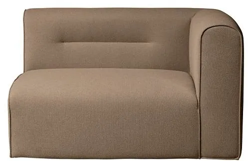 FDB Møbel - L44 Mols rechtes Modul - Taupe
