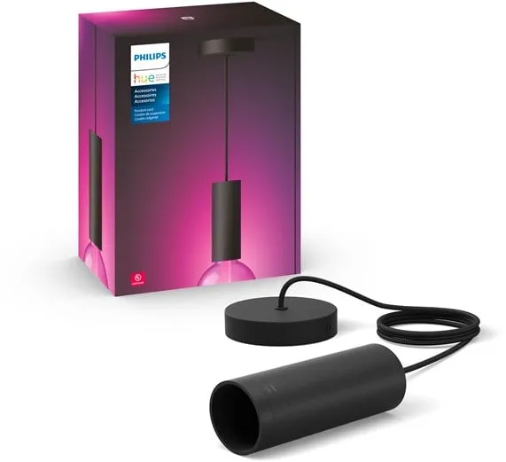 Philips Hue Lightguide Pendelaufhängung E27 Schwarz