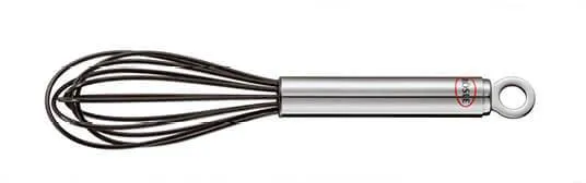 Rösle Schneebesen 12 Drähte, L 27 cm - Stahl/Schwarz