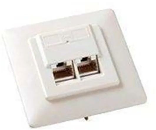 Digital Data Equip flache Unterputz-Steckdose